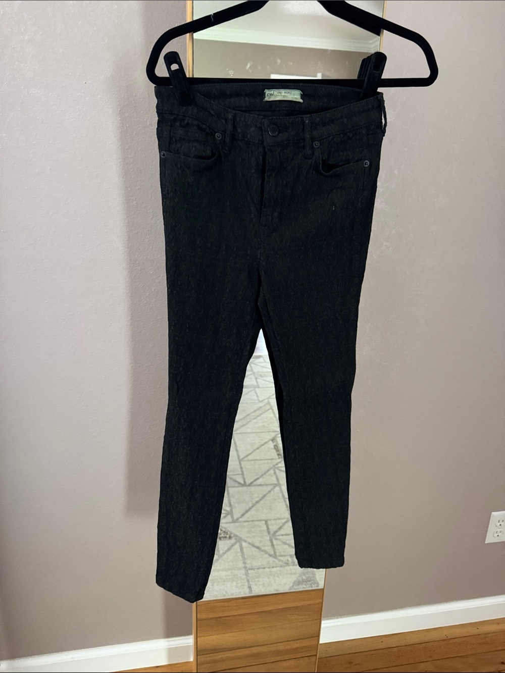 Free People Black Skinny Jeans